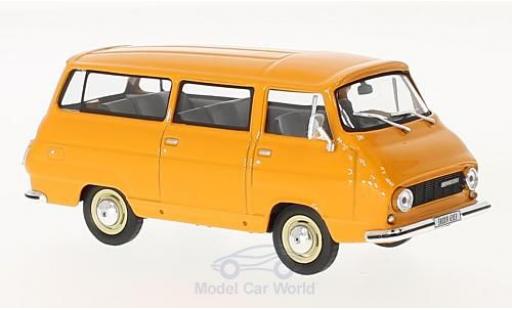 Modelauto Skoda 1203 Mikrobus oranje 1974 1/43 Abrex