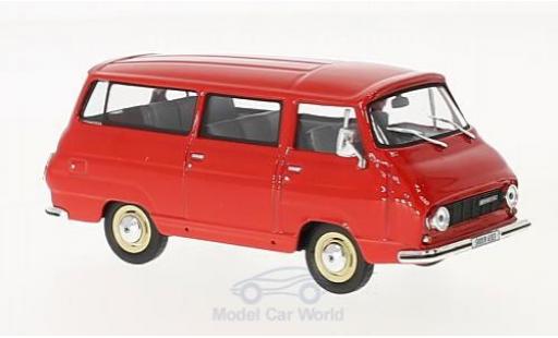 Modelauto Skoda 1203 Mikrobus rood 1974 1/43 Abrex