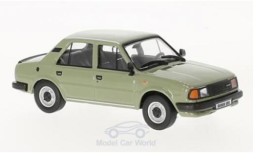 Modelauto Skoda 120 Base L grijs 1986 1/43 Abrex