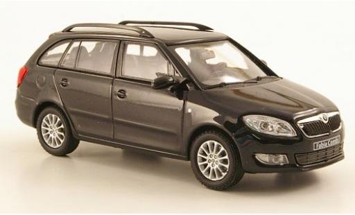 Modelauto Skoda Fabia Combi II zwart 1/43 Abrex