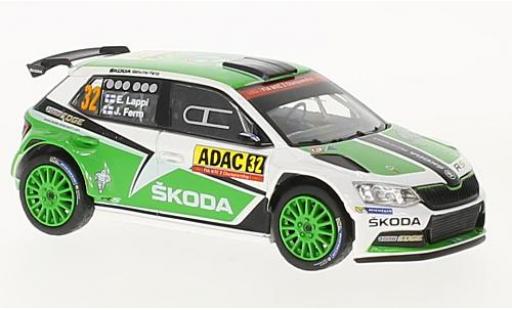 Modelauto Skoda Fabia R5 III No.32 Rally WM Rally Duitsland 2016 E.Lappi/J.Ferm 1/43 Abrex
