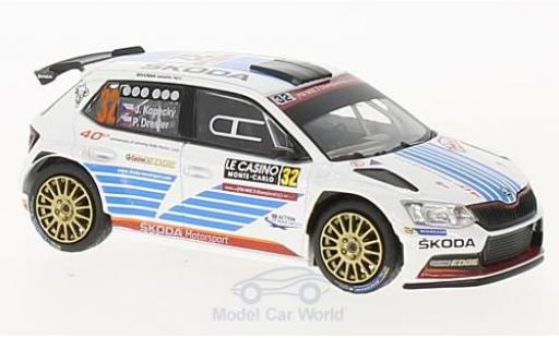 Modelauto Skoda Fabia R5 III No.32 Rally WM Rally Monte Carlo 2017 J.Kopecky/P.Dresler 1/43 Abrex