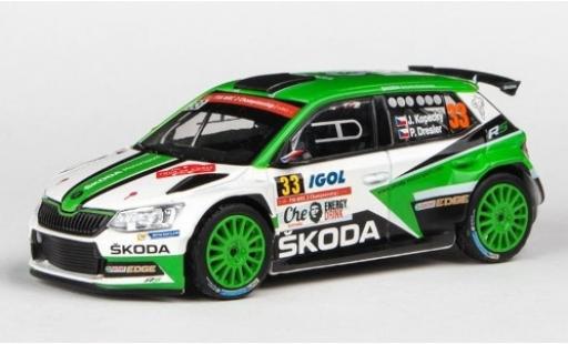 Modelauto Skoda Fabia R5 III No.33 Che Guevara Energy Drink Rally WM Tour de Corse 2017 J.Kopecky/P.Dresler 1/43 Abrex