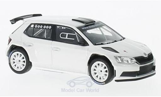 Modelauto Skoda Fabia R5 III wit 2015 Tarmac 1/43 Abrex