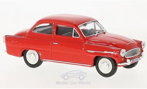 Modelauto Skoda Octavia Base rood 1963 1/43 Abrex