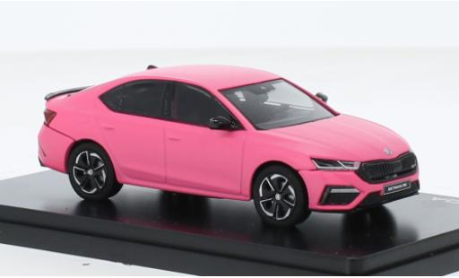 Modelauto Skoda Octavia RS IV mat-roze 2020 1/43 Abrex