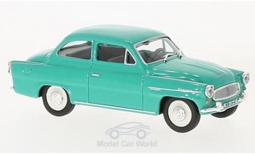 Modelauto Skoda Octavia Base turquoise 1963 1/43 Abrex