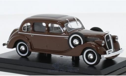 Modelauto Skoda Superb Base 913 bruin 1938 1/43 Abrex