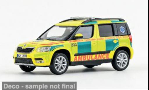 Modelauto Skoda Yeti FL 2013 EMS Of Zlin Region #233 1/43 Abrex