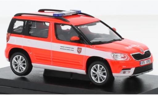 Modelauto Skoda Yeti FL HZS Moravskoslezskeho Kraje 2013 1/43 Abrex
