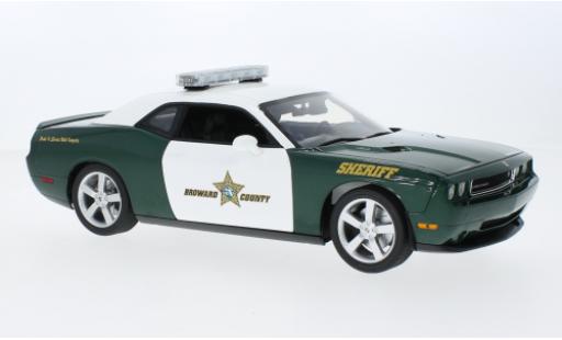 Modelauto Dodge Challenger police R/T Broward County Sheriff 2009 1/18 ACME