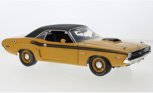 Modelauto Dodge Challenger R/T Hemi bruin/zwart 1971 1/18 ACME