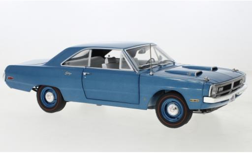 Modelauto Dodge Dart Swinger metallic blauw 1970 1/18 ACME