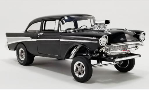Modelauto Chevrolet Bel Air course Gasser zwart 1957 Night Stalker 1/18 ACME