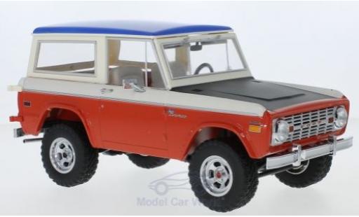 Modelauto Ford Bronco Baja Bill Strope Edition rood/wit 1971 1/18 ACME