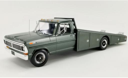 Modelauto Ford F-350 Ramp Truck metallic groen 1970 1/18 ACME