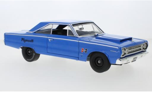 Modelauto Plymouth Belvedere Super Stock Lightweight Hurst blauw/Dekor 1967 Nicecar Exclusive 1/18 ACME