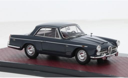Modelauto Alfa Romeo 2000 sprint S Coupe grijs 1958 1/43 Matrix