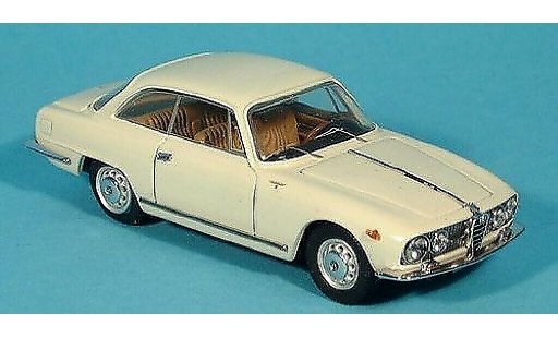 Alfa Romeo 2000 sprint 1/43 Bang wit 1960 modelauto