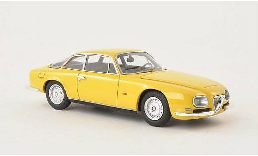 Alfa Romeo 2600 coup&Atilde;&copy; sprint 1/43 Neo Zagato geel 1967 modelauto