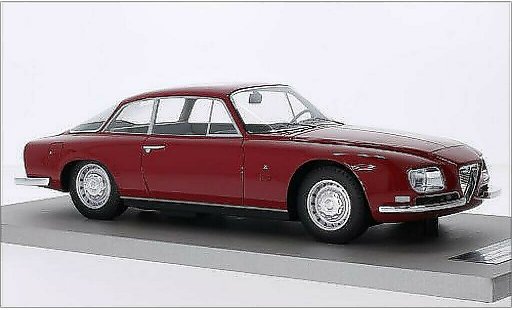 Alfa Romeo 2600 sz 1/18 Tecnomodel rood 1967 modelauto