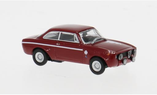 Modelauto Alfa Romeo Giulia gt junior 1300 A rood 1972 1/87 Minichamps