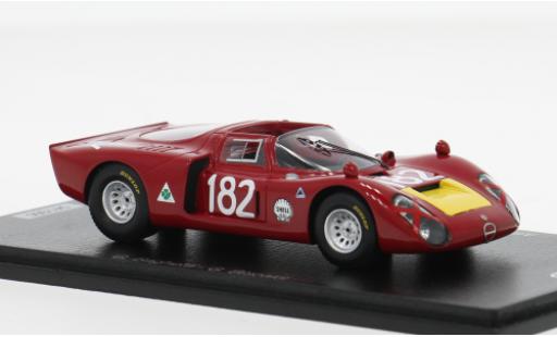 Modelauto Alfa Romeo 33.2 prototipo /2 Targa Florio 1968 #182 G.Baghetti/G.Biscaldi 1/43 Spark