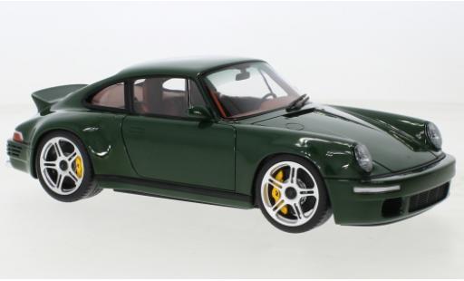 Modelauto Porsche 911 R UF SC groen 2018 1/18 Almost Real