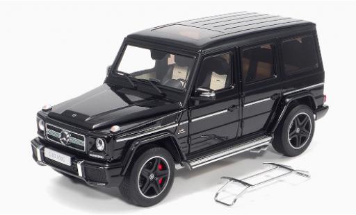 Modelauto Mercedes Classe G AMG G63 (W463) zwart 2015 1/18 Almost Real