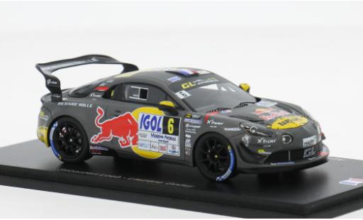 Modelauto Alpine A110 s GT+ Rally du Mont Wit 2024 #6 .Loeb 1/43 Spark