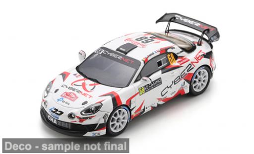 Modelauto Alpine A110 rgt Rally Rally Monte Carlo 2025 #68 A.Fumal/J.Escartefigue 1/43 Spark
