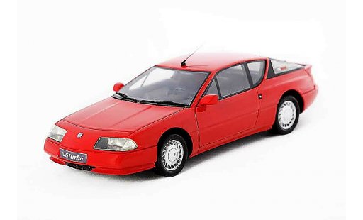 Alpine GTA v6 turbo 1/18 Ottomobile 1990 rood modelauto
