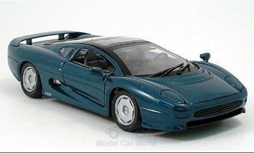 Modelauto Jaguar XJ 6 220 metallic groen 1996 1/24 Welly