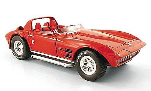 Modelauto Chevrolet Corvette course Grand Sport rood 1964 1/18 Yat Ming