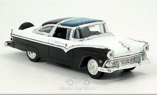 Modelauto Ford Crown Victoria wit/zwart 1955 1/43 Yat Ming