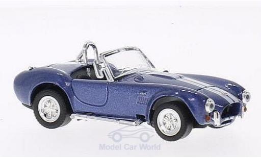 Modelauto Shelby Cobra 427 S/C metallic blauw/wit 1964 1/18 Yat Ming