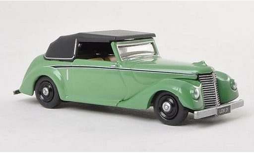 Armstrong Siddeley Hurricane drophead coupe 1/76 Oxford groen modelauto