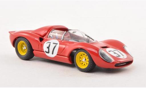 Modelauto Ferrari Dino S 206 Spyder No.37 GP Monza 1966 G.Biscaldi/M.Casoni 1/43 Art Model