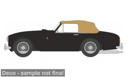 Modelauto Aston Martin DB2 mkiii dhc zwart/bruin 1/76 Oxford