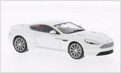 Aston Martin DB9 coupe 1/43 Kyosho metallic wit 2013 modelauto