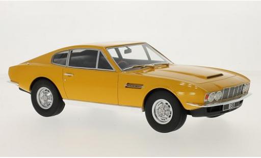 Modelauto Aston Martin DBS coupe geel Cult Scale Mo 1/18 Cult Scale Models