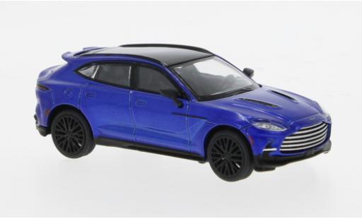 Modelauto Aston Martin DBX 707 blauw 1/64 Pop Race