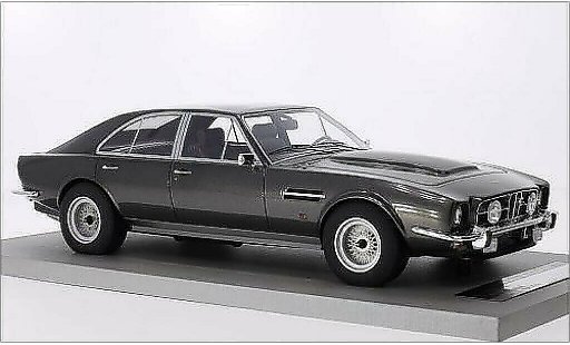 Aston Martin Lagonda saloon 1/18 Tecnomodel V8 4-Door metallic grijs 1974 modelauto