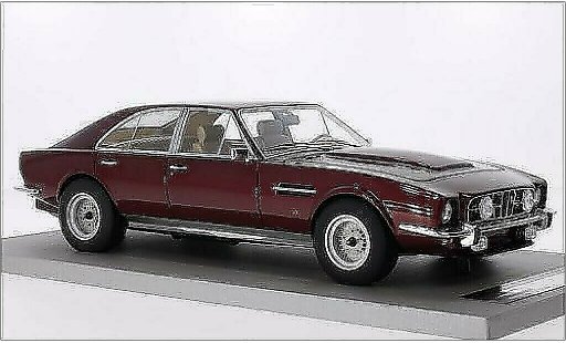 Aston Martin Lagonda saloon 1/18 Tecnomodel V8 4-Door metallic rood 1974 modelauto
