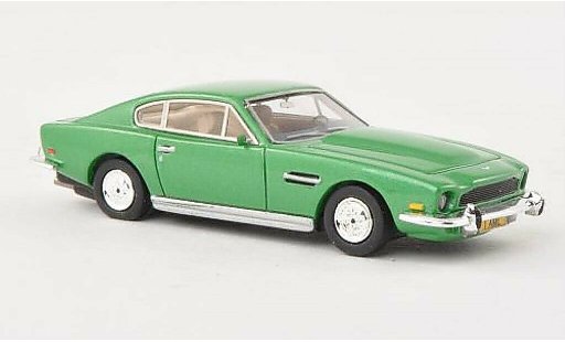 Aston Martin V8 saloon 1/87 Neo groen LHD 1980 modelauto