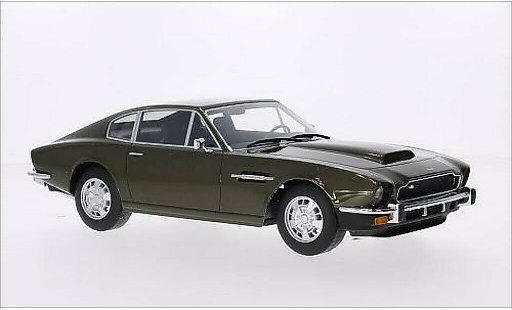 Aston Martin V8 saloon 1/18 CMR metallic olijfgroen 1976 modelauto