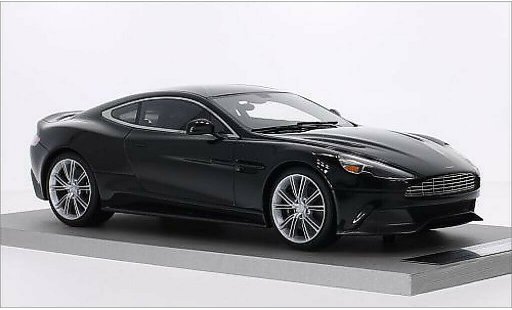 Aston Martin Vanquish coupe 1/18 Tecnomodel zwart modelauto