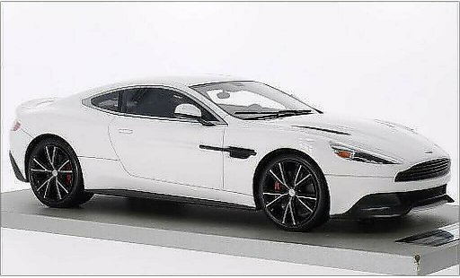 Aston Martin Vanquish coupe 1/18 Tecnomodel wit modelauto