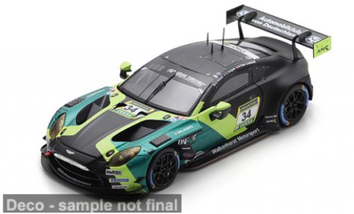 Modelauto Aston Martin Vantage gt3 evo AMR 24h N&Atilde;&frac14;rburgring 2025 Walkenhorst Motorsport #34 C.Krognes/D.Pittard 1/43 Spark