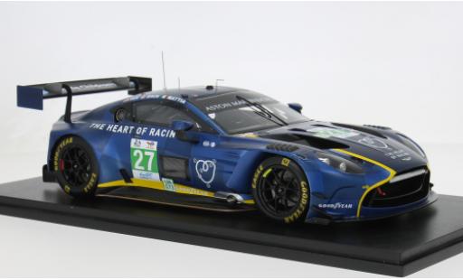 Modelauto Aston Martin Vantage lmgt3 AMR 24h Le Mans 2025 #27 I.James/M.Drudi 1/18 Spark